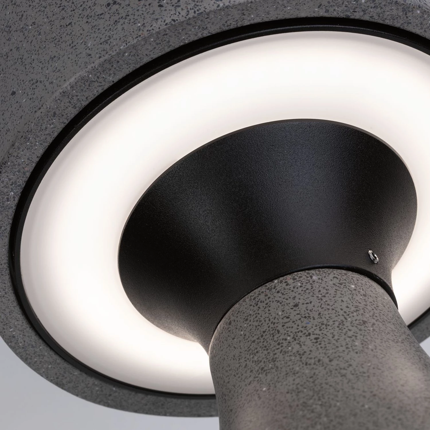 Paulmann Borne éclairage extérieur Concrea - Béton - 1 ampoule 5 Paulmann Borne éclairage extérieur Concrea - Béton - 1 ampoule – Image 5