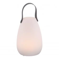 Leuchten Direkt Borne éclairage extérieur Keno II - Polyéthylène - 1 ampoule