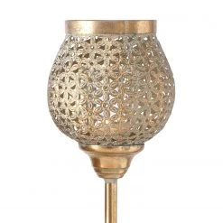 Boltze Photophores Cosima (2 éléments) - Fer - Doré -Pas Cher Décoration Magasin 1000270783 210608 06240100107 DETAILS P000000001000270783