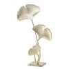 Boltze Objet déco Ginkgo - Aluminium - Doré