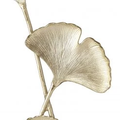 Boltze Objet déco Ginkgo - Aluminium - Doré -Pas Cher Décoration Magasin 1000270789 210608 06240300127 DETAILS P000000001000270789