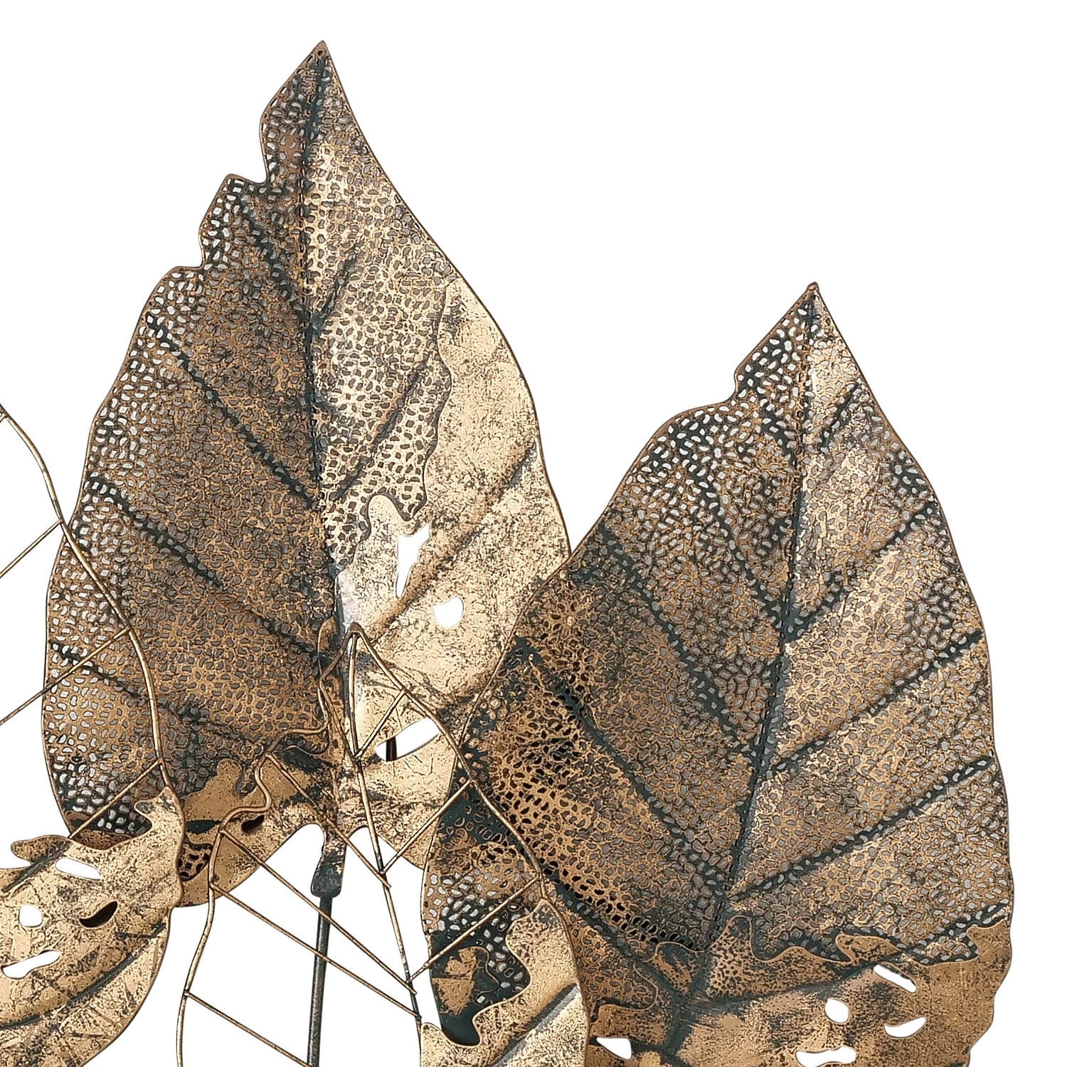 Boltze Décoration murale Herbo II - Fer - Laiton 2 Boltze Décoration murale Herbo II - Fer - Laiton – Image 2