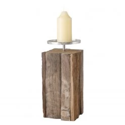 Boltze Chandelier Kirkhold I - Bois recyclé - Marron