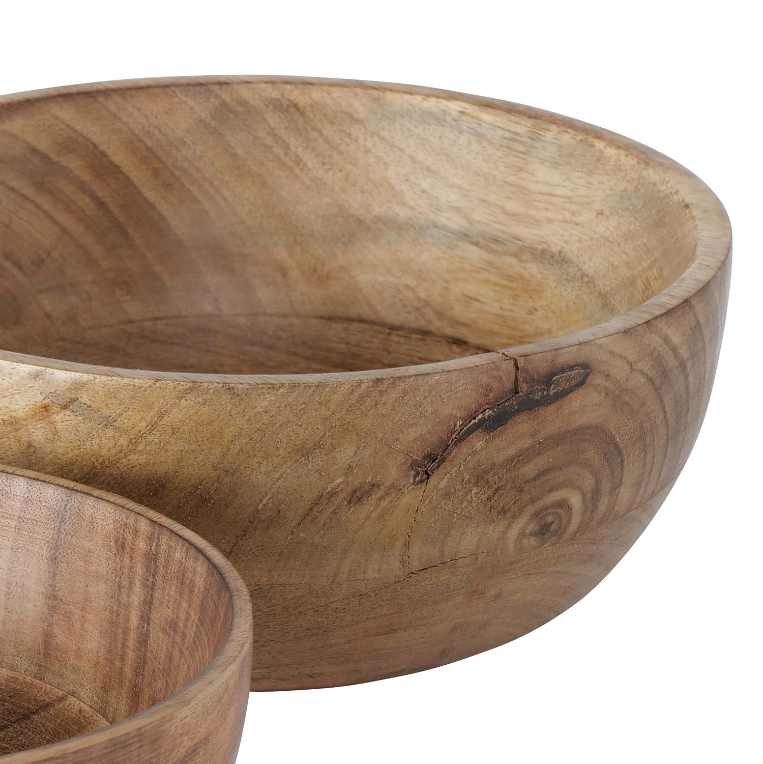 Boltze Bols Lamira I (2 éléments) - Manguier - Marron 2 Boltze Bols Lamira I (2 éléments) - Manguier - Marron – Image 2