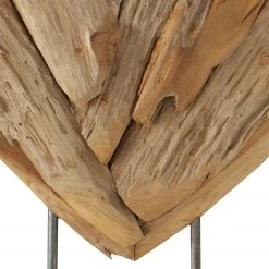 Boltze Objet déco Waru II - Fer / Teck - Beige -Pas Cher Décoration Magasin 1000270826 210608 06241500248 DETAILS P000000001000270826