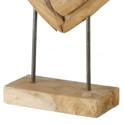 Boltze Objet déco Waru II - Fer / Teck - Beige -Pas Cher Décoration Magasin 1000270826 210608 06241500249 DETAILS P000000001000270826