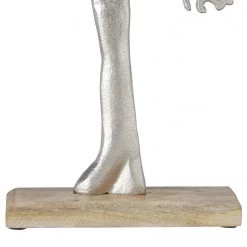 Boltze Objet déco Florentina - Aluminium / Manguier - Argenté -Pas Cher Décoration Magasin 1000270842 210608 06242000296 DETAILS P000000001000270842