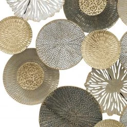 Boltze Décoration murale Iseo - Fer - Doré / Blanc / Noir -Pas Cher Décoration Magasin 1000270883 210608 06243600432 DETAILS P000000001000270883