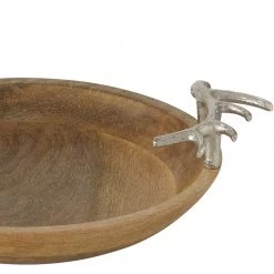 Boltze Bol Ternberg - Aluminium / Manguier - Marron / Argenté 5 Boltze Bol Ternberg - Aluminium / Manguier - Marron / Argenté -Pas Cher Décoration Magasin 1000270891 210608 06244000458 DETAILS P000000001000270891