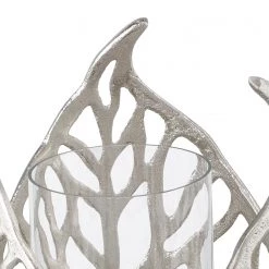 Boltze Photophores Sumati (2 éléments) - Verre transparent / Fer - Argenté 8 Boltze Photophores Sumati (2 éléments) - Verre transparent / Fer - Argenté -Pas Cher Décoration Magasin 1000270896 210608 06244200479 DETAILS P000000001000270896