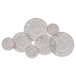 Boltze Décoration murale Jyllan - MDF - Blanc