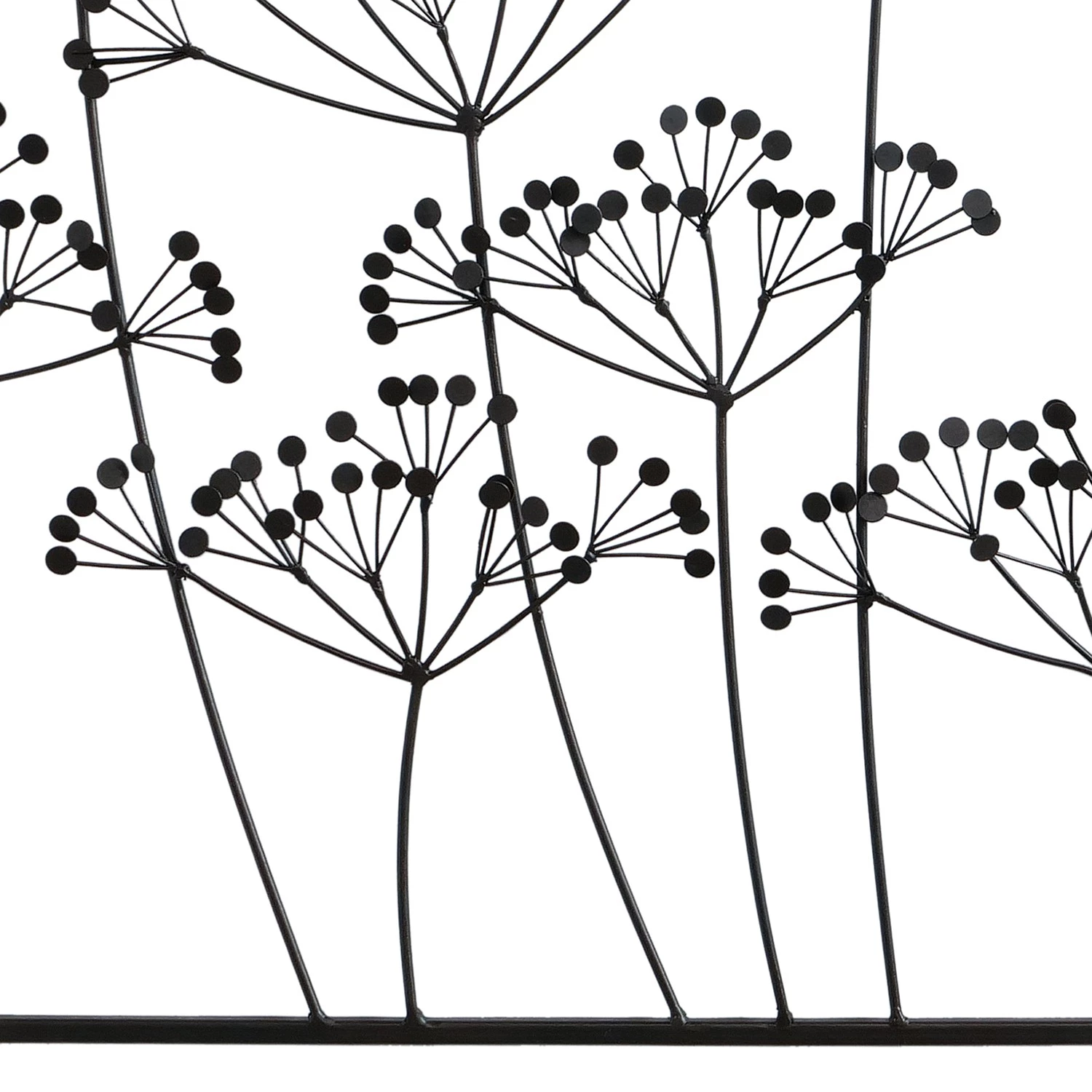 Boltze Décoration murale Lontana - Fer - Noir 3 Boltze Décoration murale Lontana - Fer - Noir – Image 3