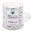 PetHouse Candle Bougie parfumée Citrus & Lavender - Mélange de cire de soja - Blanc