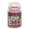 Woodbridge Candle Bougie parfumée Say It With Flowers - Cire de paraffine - Rouge - 565 g
