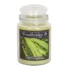 Woodbridge Candle Bougie parfumée Lemongrass & Ginger - Cire de paraffine - Vert - 565 g