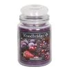 Woodbridge Candle Bougie parfumée Sweet Berries - Cire de paraffine - Violet - 565 g
