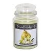 Woodbridge Candle Bougie parfumée English Pear & Freesia - Cire de paraffine - Vert - 565 g