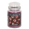 Woodbridge Candle Bougie parfumée Black Cherries - Cire de paraffine - Rouge - 565 g