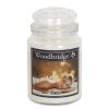 Woodbridge Candle Bougie parfumée Spa Day - Cire de paraffine - Blanc - 565 g