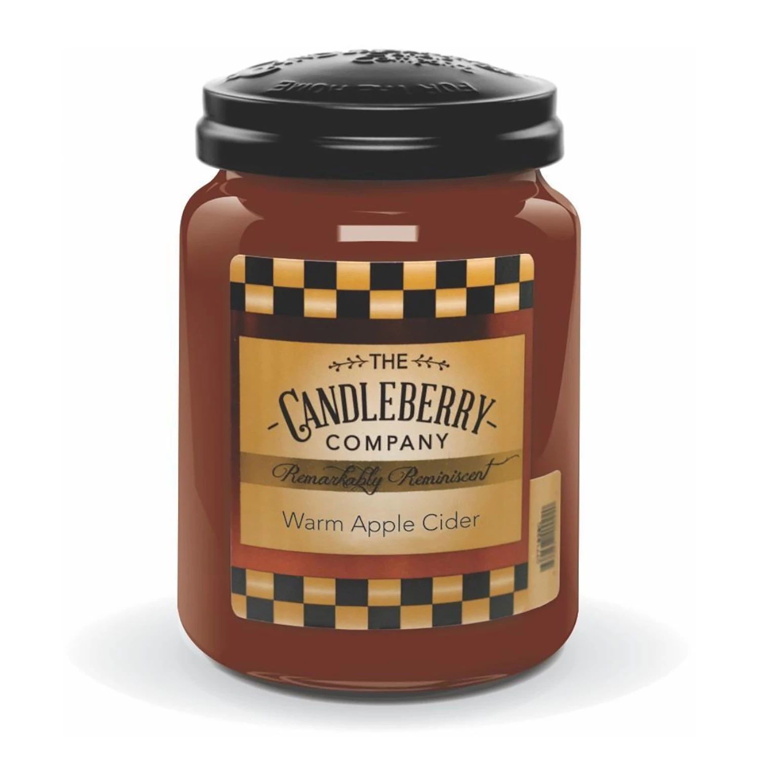 Candleberry Bougie parfumée Warm Apple Cider - Cire de paraffine - Marron - 570 g 1 Candleberry Bougie parfumée Warm Apple Cider - Cire de paraffine - Marron - 570 g