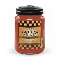 Candleberry Bougie parfumée Tennessee Whiskey - Cire de paraffine - Orange - 570 g