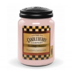 Candleberry Bougie parfumée Raspberry Lemonade - Diamètre : 10 cm