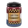 Candleberry Bougie parfumée Amercian Pie - Cire de paraffine - Rouge / Blanc / Bleu - 570 g