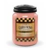 Candleberry Bougie parfumée Watermelon Rancher - Cire de paraffine - Rose - 570 g