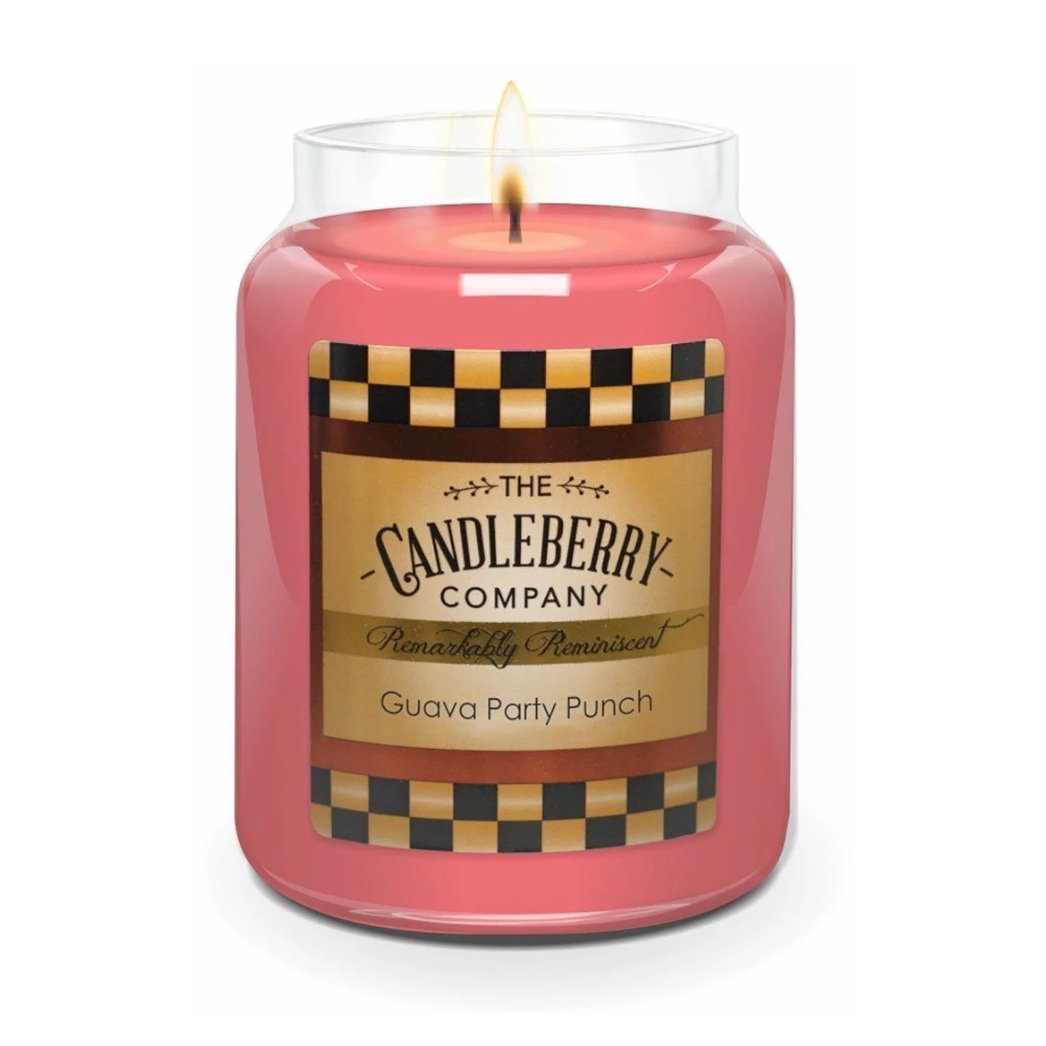 Candleberry Bougie parfumée Guava Party Punch - Diamètre : 10 cm 2 Candleberry Bougie parfumée Guava Party Punch - Diamètre : 10 cm – Image 2