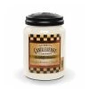 Candleberry Bougie parfumée Frosted Blueberry Donut - Cire de paraffine - Blanc - 570 g