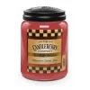 Candleberry Bougie parfumée Habanero Sweet Jam - Cire de paraffine - Rouge - 570 g