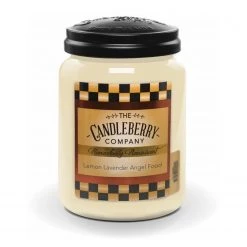 Bougie parfumée Lemon Lavender Angel - Diamètre : 10 cm