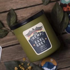 Colonial Candle Bougie parfumée Hemp & Earl Grey - Mélange de cire de soja - Vert -Pas Cher Décoration Magasin 1000271640 210625 16483700272 MOOD DETAILS P000000001000271640 mood