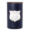 Colonial Candle Bougie parfumée Moss & Stone - Mélange de cire de soja - Bleu - 566 g