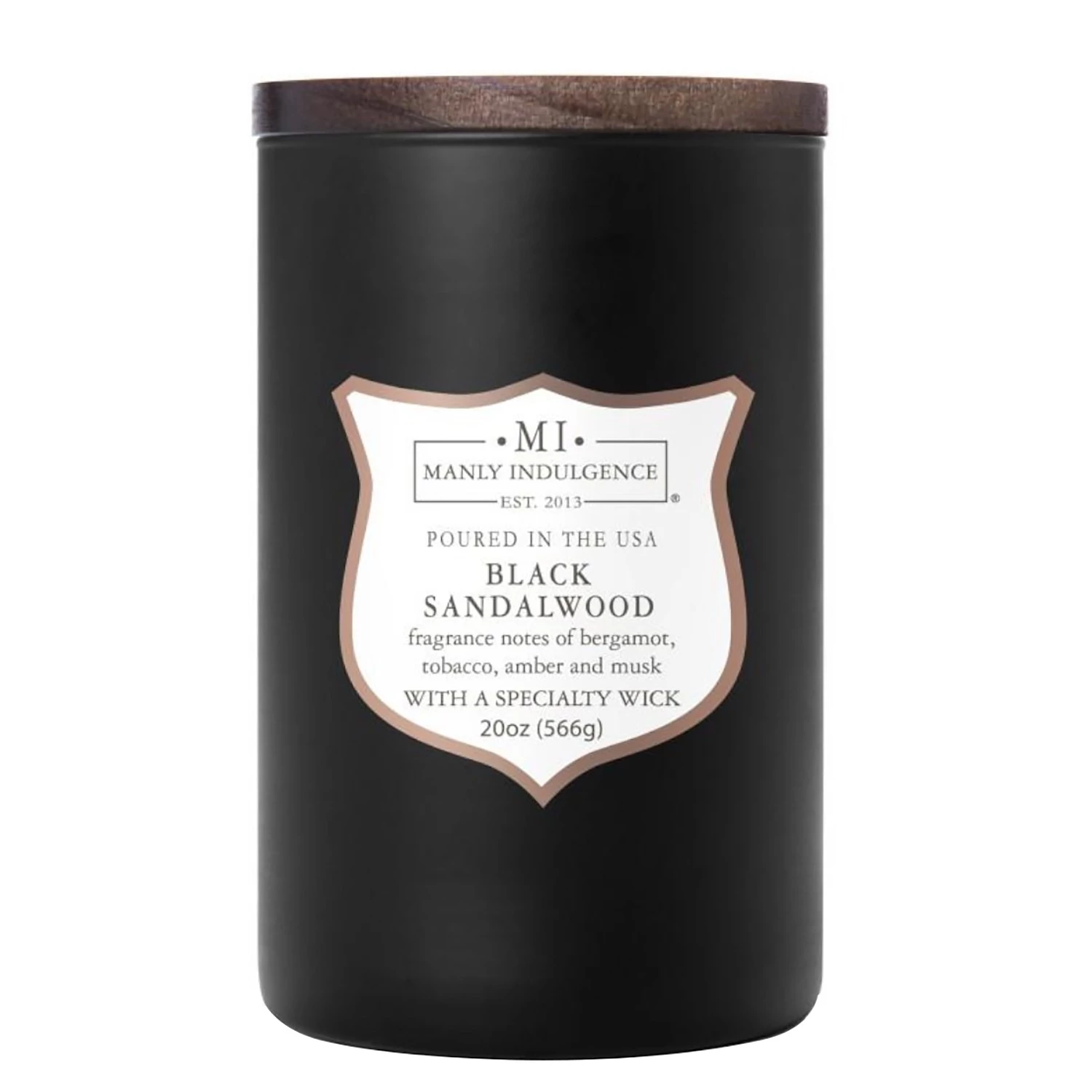 Candle-Lite Company Bougie parfumée Black Sandalwood - Diamètre : 10 cm 1 Candle-Lite Company Bougie parfumée Black Sandalwood - Diamètre : 10 cm