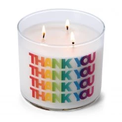 Colonial Candle Bougie parfumée Thank You - Mélange de cire de soja - Blanc - 411 g 5 Colonial Candle Bougie parfumée Thank You - Mélange de cire de soja - Blanc - 411 g -Pas Cher Décoration Magasin 1000271678 210625 16492900304 DETAILS P000000001000271678