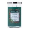 Colonial Candle Bougie parfumée Winter Woods - Mélange de cire de soja - Vert - 538 g
