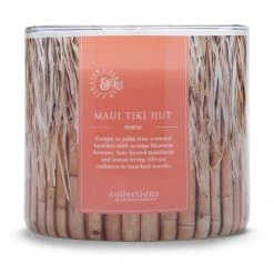 Colonial Candle Bougie parfumée Maui Tiki Hut - Mélange de cire de soja - Marron - 411 g -Pas Cher Décoration Magasin 1000271684 210625 16503800403 DETAILS P000000001000271684