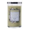 Colonial Candle Bougie parfumée Woodland Willow - Mélange de cire de soja - Vert - 538 g