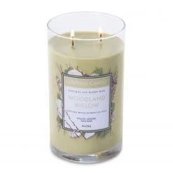 Colonial Candle Bougie parfumée Woodland Willow - Mélange de cire de soja - Vert - 538 g -Pas Cher Décoration Magasin 1000271687 210625 16502900390 DETAILS P000000001000271687