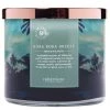 Colonial Candle Bougie parfumée Bora Bora Breeze - Mélange de cire de soja - Bleu - 411 g