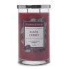 Colonial Candle Bougie parfumée Black Cherry - Mélange de cire de soja - Rouge - 538 g