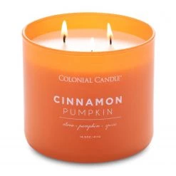 Colonial Candle Bougie parfumée Cinnamon Pumpkin - Mélange de cire de soja - Orange - 411 g 6 Colonial Candle Bougie parfumée Cinnamon Pumpkin - Mélange de cire de soja - Orange - 411 g -Pas Cher Décoration Magasin 1000271702 210625 16494600383 DETAILS P000000001000271702