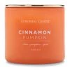 Colonial Candle Bougie parfumée Cinnamon Pumpkin - Mélange de cire de soja - Orange - 411 g