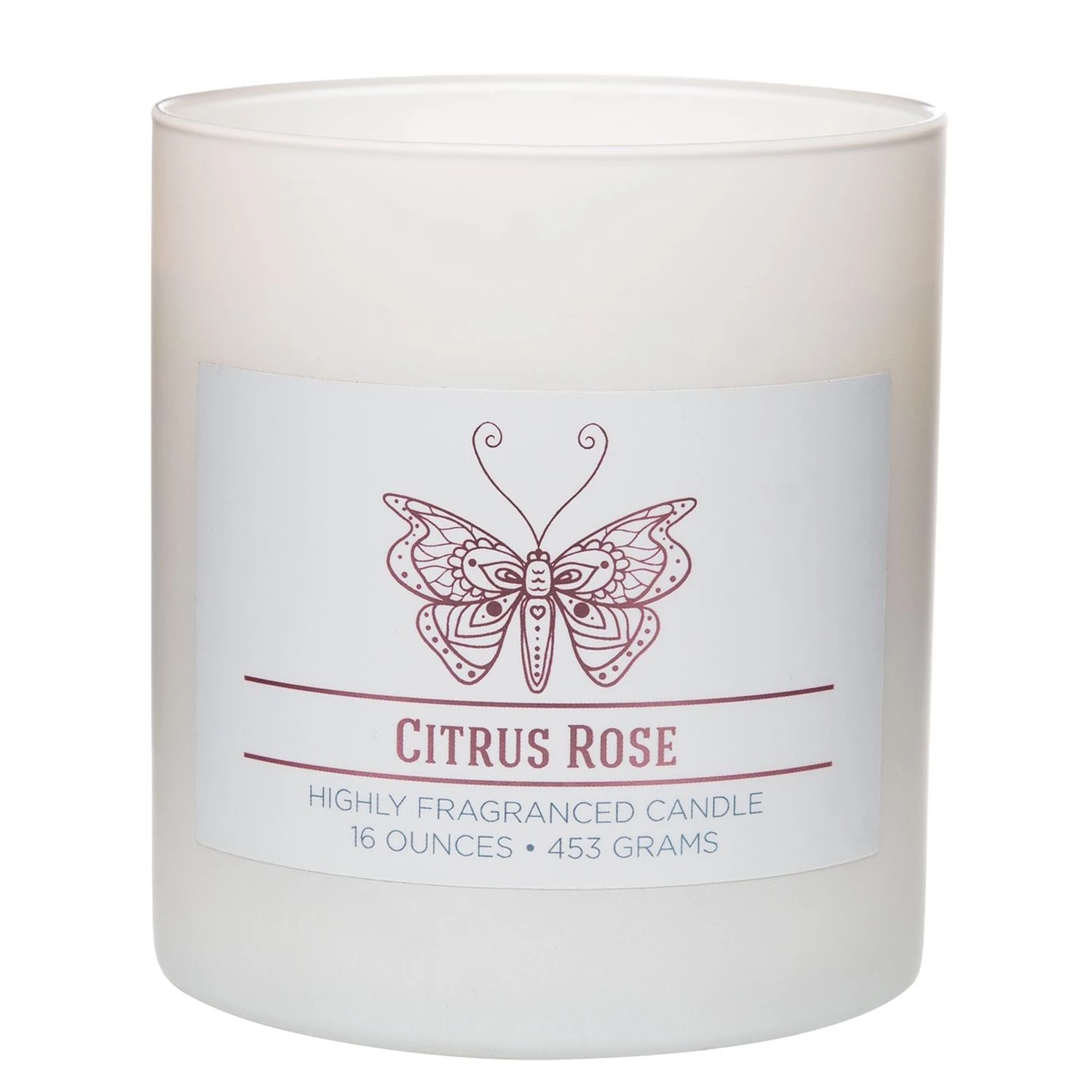 Colonial Candle Bougie parfumée Citrus Rose - Mélange de cire de soja - Blanc - 425 g 3 Colonial Candle Bougie parfumée Citrus Rose - Mélange de cire de soja - Blanc - 425 g – Image 3