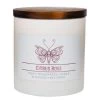 Colonial Candle Bougie parfumée Citrus Rose - Mélange de cire de soja - Blanc - 425 g