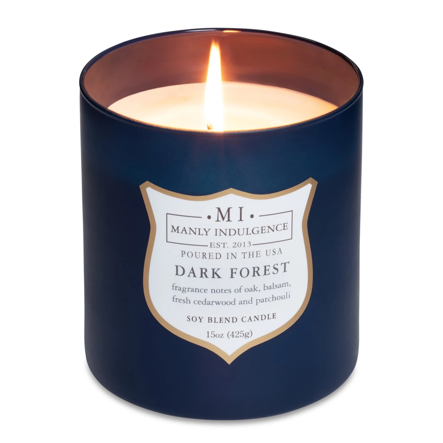 Colonial Candle Bougie parfumée Dark Forest - Mélange de cire de soja - Bleu - 425 g 2 Colonial Candle Bougie parfumée Dark Forest - Mélange de cire de soja - Bleu - 425 g – Image 2