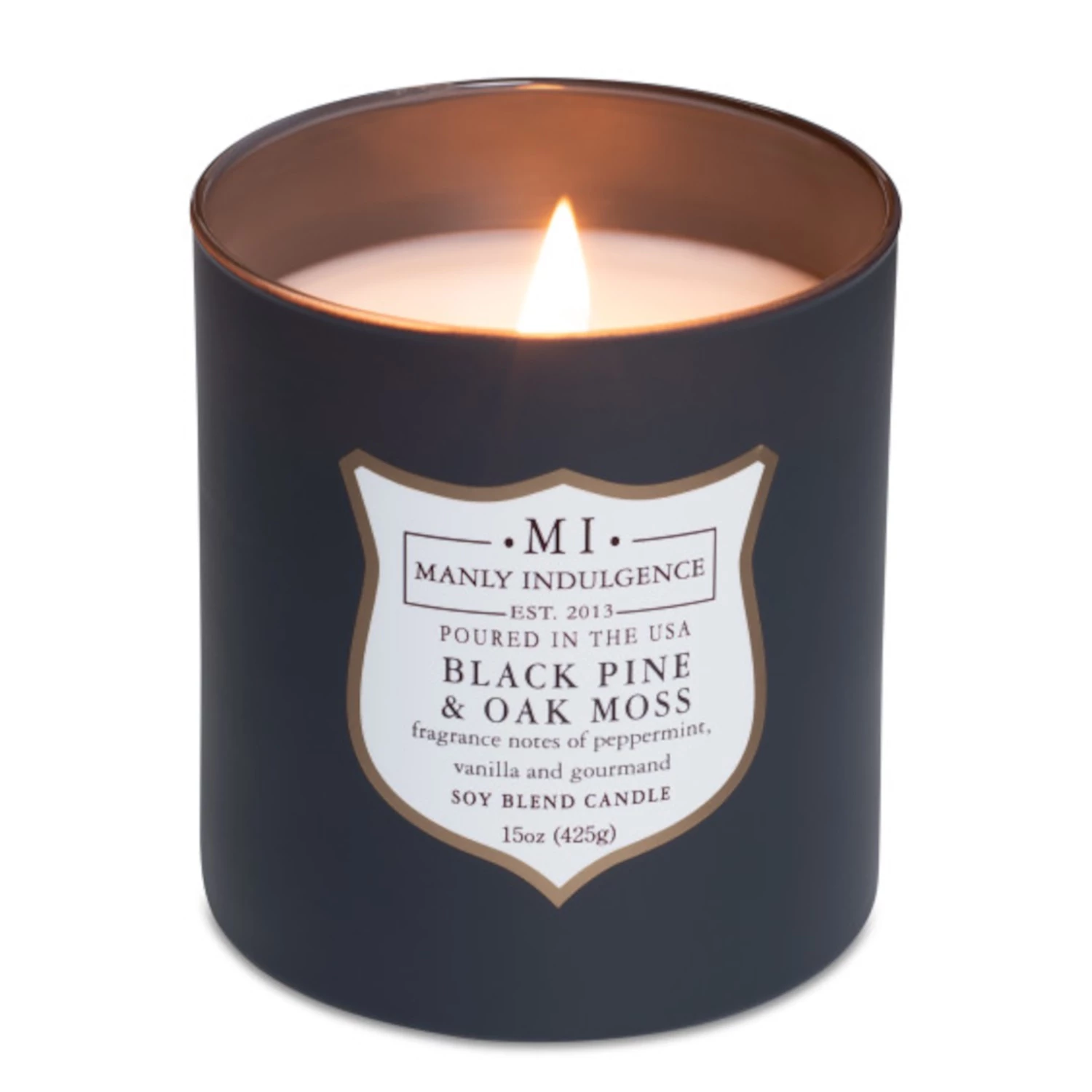Colonial Candle Bougie parfumée Black Pine & Moss - Mélange de cire de soja - Marron - 425 g 2 Colonial Candle Bougie parfumée Black Pine & Moss - Mélange de cire de soja - Marron - 425 g – Image 2
