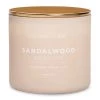 Colonial Candle Bougie parfumée Sandalwood Bonfire - Mélange de cire de soja - Beige - 411 g
