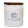 Colonial Candle Bougie parfumée Enchanting Lavender - Mélange de cire de soja - Blanc - 453 g